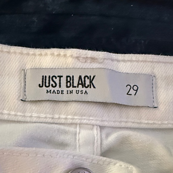 White Jean Shorts for Women - Picture 6 of 6